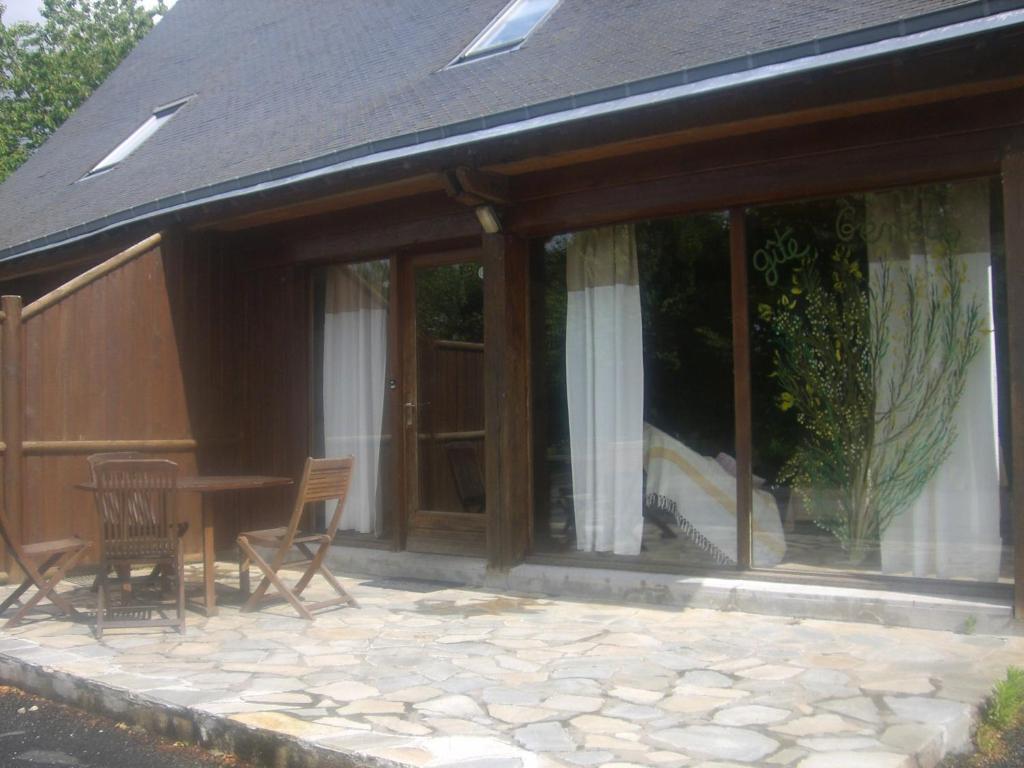 Gites De La Ferme Auberge De Mesauboin Billé Kamer foto