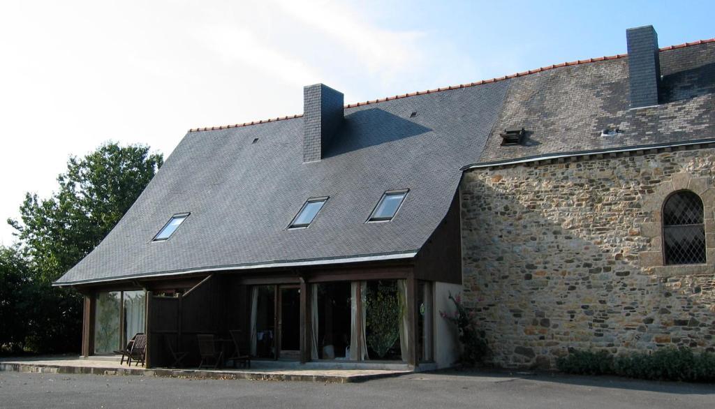 Gites De La Ferme Auberge De Mesauboin Billé Kamer foto